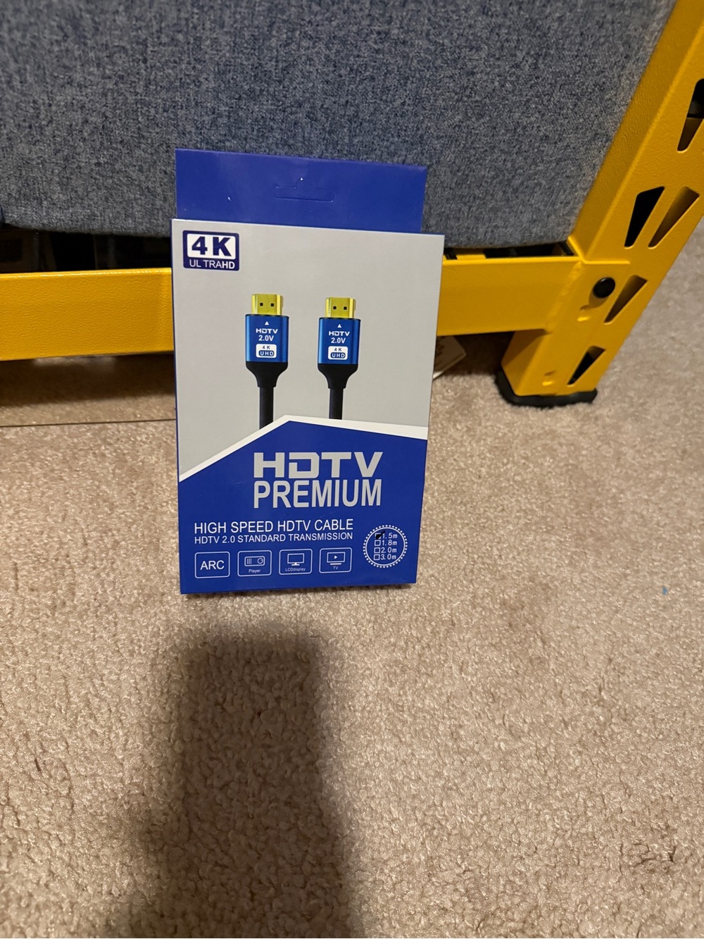 HDTV Premium High Speed HDMI Cable - Blue & White Packaging